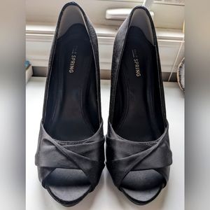 Size 7 Call It Spring Black Heels